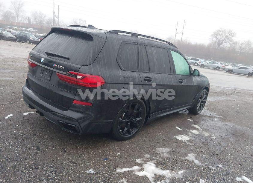 Photo 4 of 2021 Bmw X7 M50I (VIN 5UXCX6C06M9H72206)