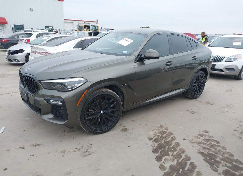 Photo 2 of 2021 Bmw X6 SDRIVE40I (VIN 5UXCY4C0XM9D88768)