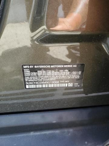 Photo 2 of 2021 BMW X6 SDRIVE 40I (VIN 5UXCY4C0XM9G19068)