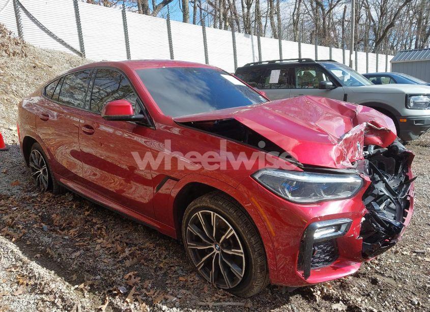 2021 Bmw X6 XDRIVE40I (VIN 5UXCY6C01M9F72797) main photo