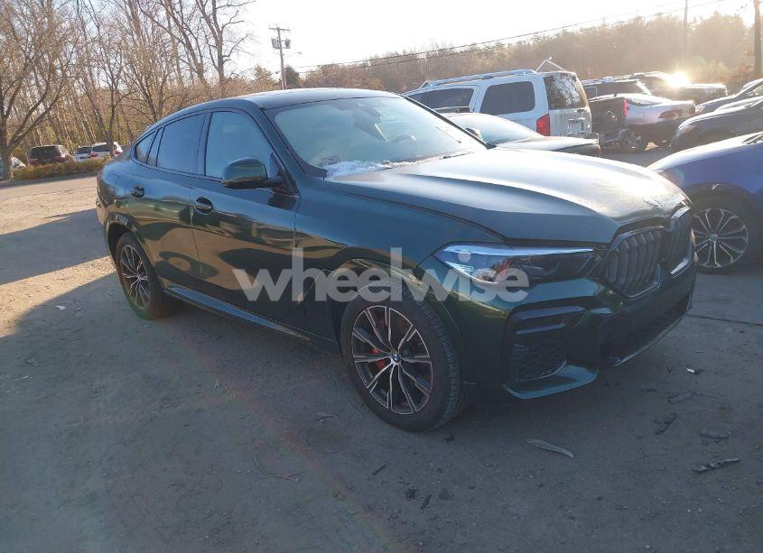 2022 Bmw X6 XDRIVE40I (VIN 5UXCY6C01N9K27445) main photo