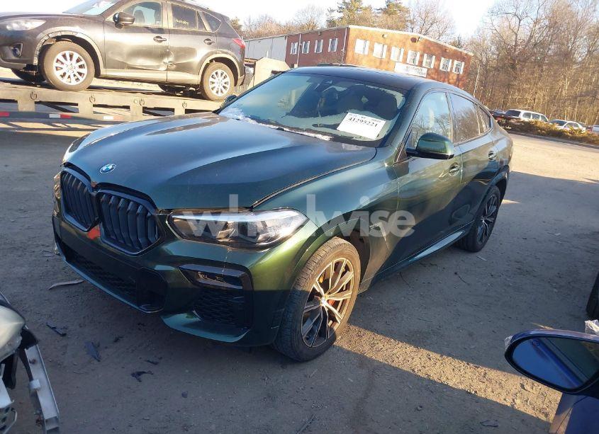 Photo 2 of 2022 Bmw X6 XDRIVE40I (VIN 5UXCY6C01N9K27445)
