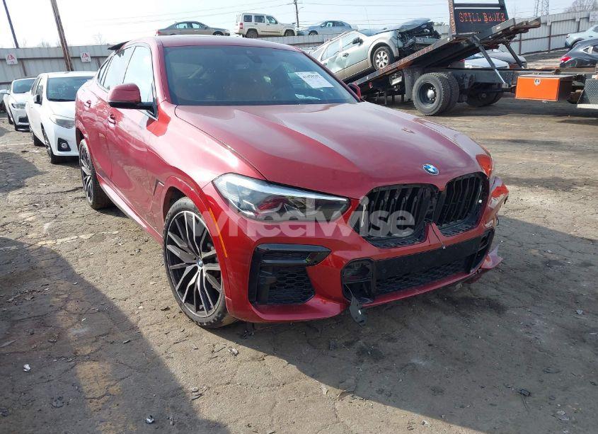 2022 Bmw X6 XDRIVE40I (VIN 5UXCY6C02N9N38589) main photo