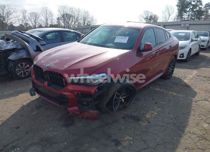 Photo 2 of 2022 Bmw X6 XDRIVE40I (VIN 5UXCY6C02N9N38589)