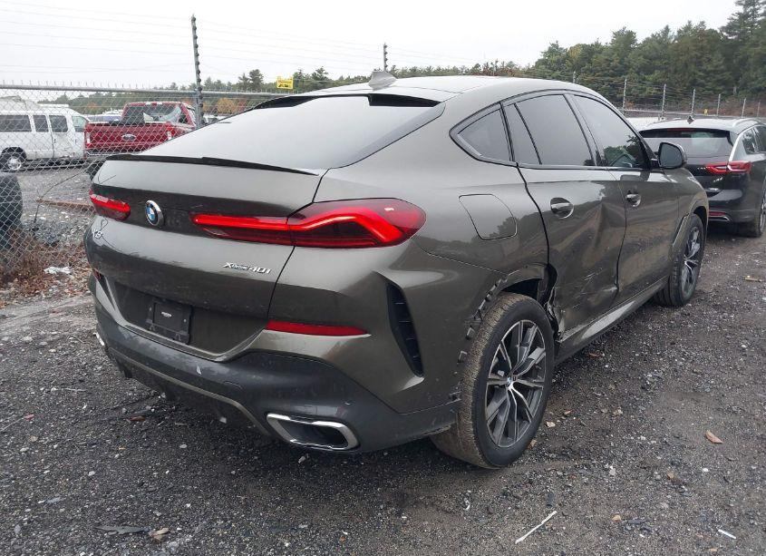 Photo 4 of 2022 Bmw X6 XDRIVE40I (VIN 5UXCY6C04N9M11181)