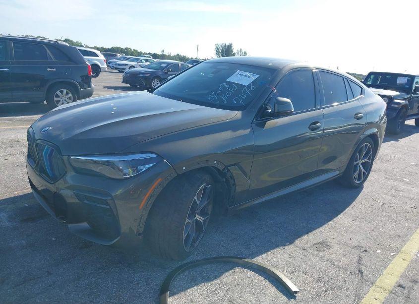 Photo 2 of 2023 Bmw X6 XDRIVE40I (VIN 5UXCY6C08P9P17478)