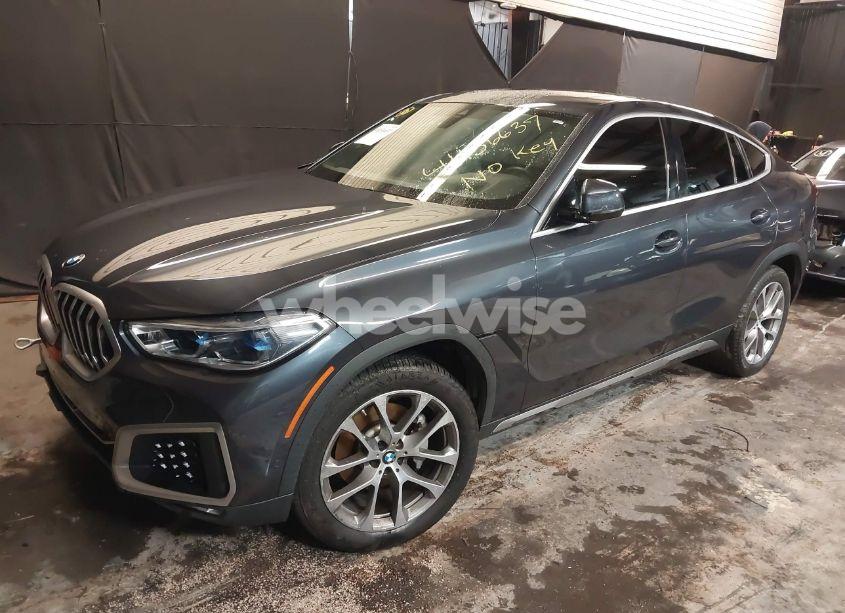 Photo 2 of 2020 Bmw X6 XDRIVE40I (VIN 5UXCY6C09L9D31102)