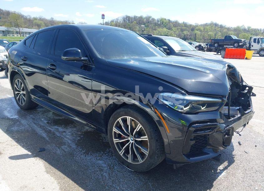 2022 Bmw X6 XDRIVE40I (VIN 5UXCY6C0XN9K08571) main photo