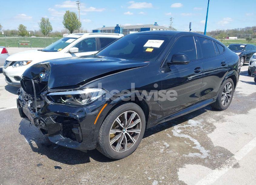 Photo 2 of 2022 Bmw X6 XDRIVE40I (VIN 5UXCY6C0XN9K08571)