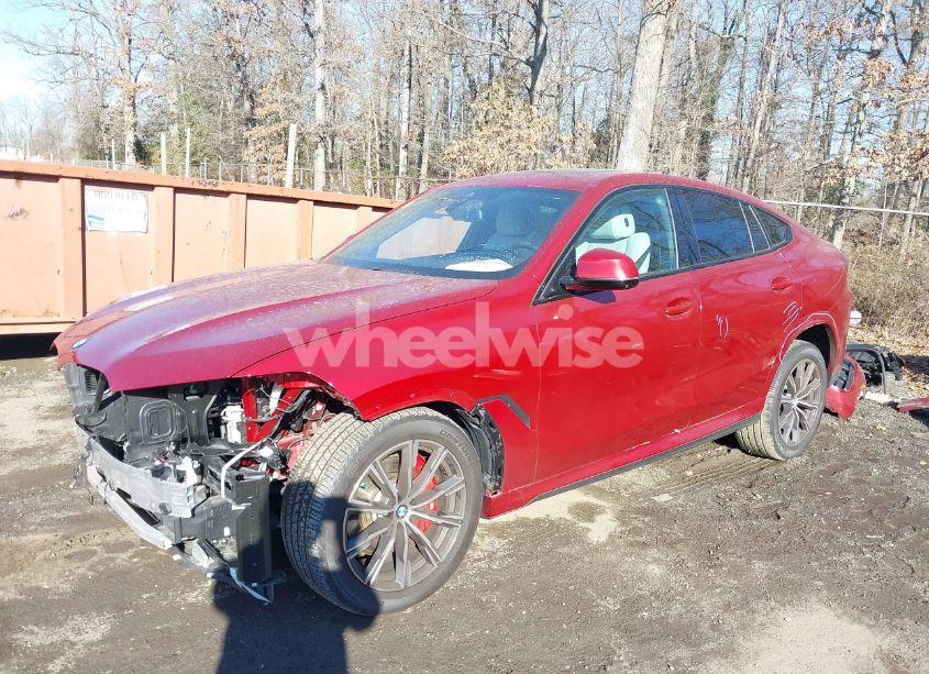 Photo 2 of 2023 Bmw X6 XDRIVE40I (VIN 5UXCY6C0XP9P23069)