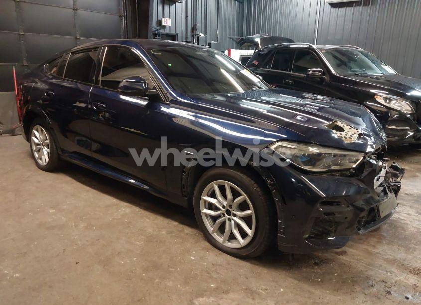 2022 Bmw X6 M50I (VIN 5UXCY8C05N9J70601) main photo