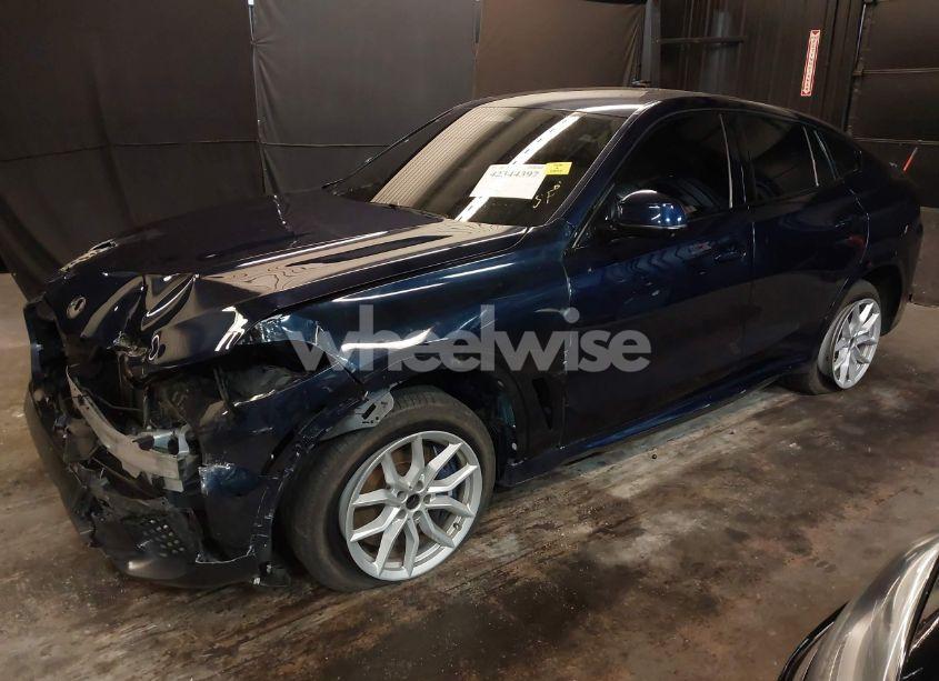 Photo 2 of 2022 Bmw X6 M50I (VIN 5UXCY8C05N9J70601)