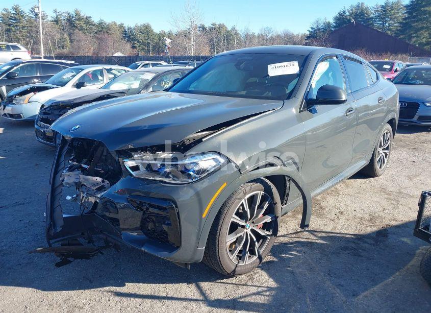 Photo 2 of 2023 Bmw X6 M50I (VIN 5UXCY8C06P9R65191)