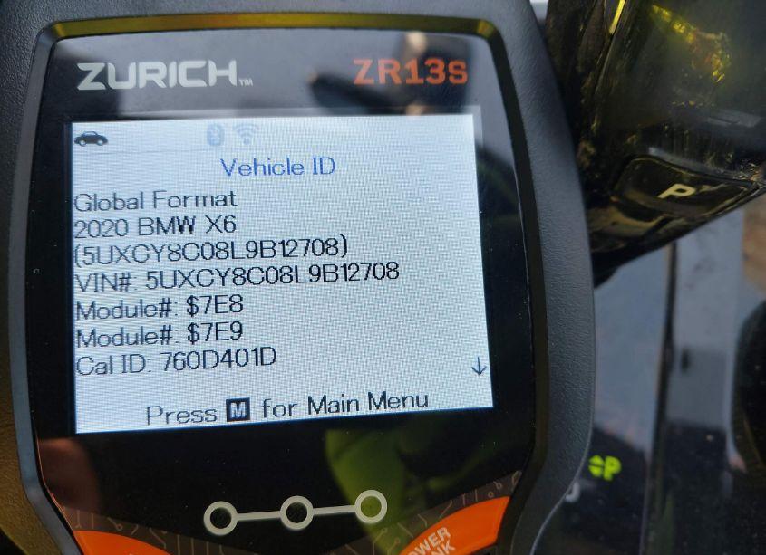 Photo 9 of 2020 Bmw X6 M50I (VIN 5UXCY8C08L9B12708)