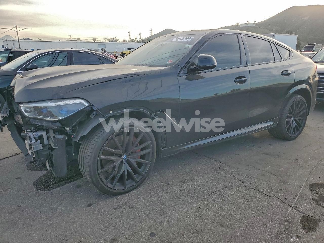 2021 BMW X6 M50I (VIN 5UXCY8C08M9F09384) main photo
