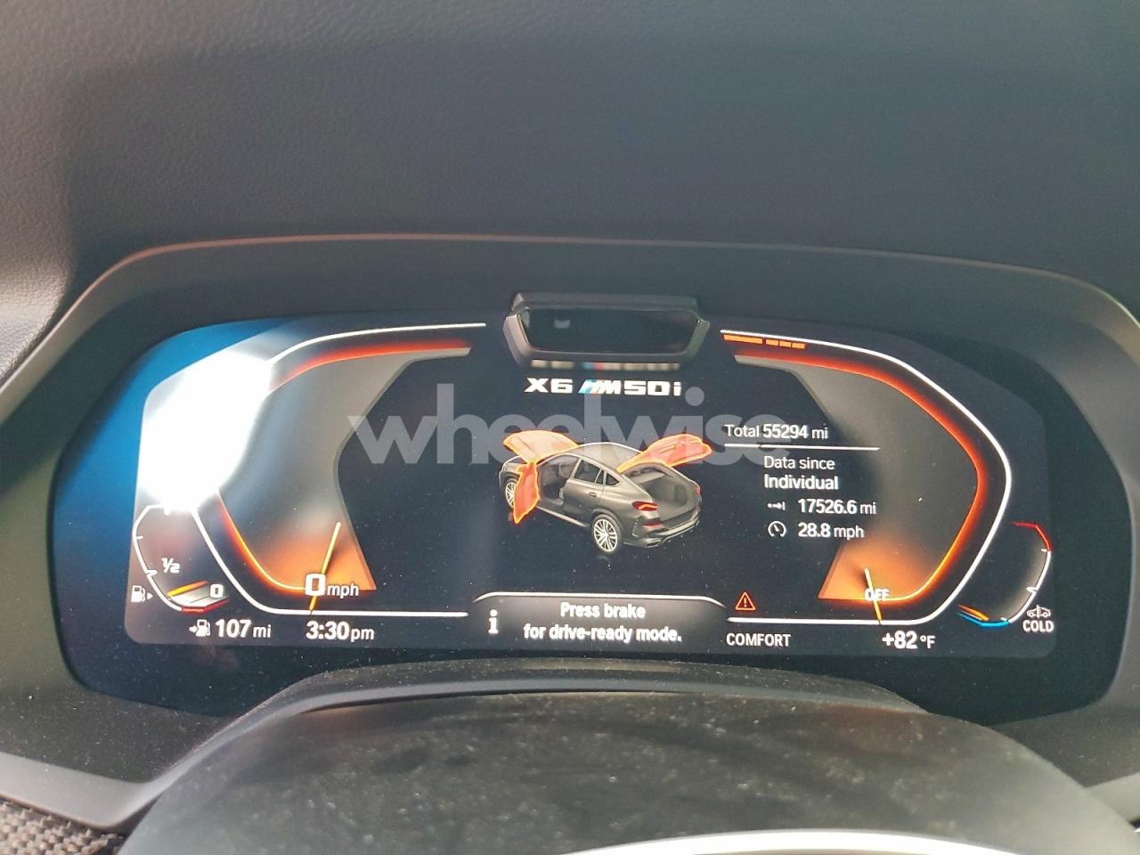 Photo 9 of 2021 BMW X6 M50I (VIN 5UXCY8C08M9F09384)