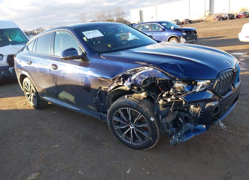 2022 Bmw X6 M50I (VIN 5UXCY8C0XN9K56387) main photo