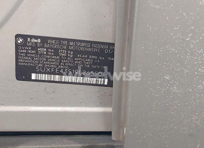 Photo 9 of 2009 Bmw X5 XDRIVE30I (VIN 5UXFE43519L265501)