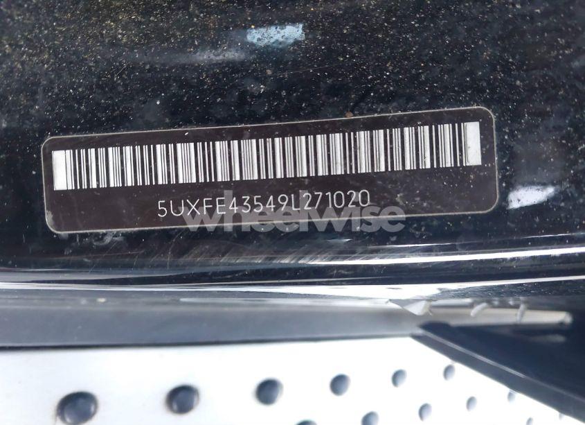 Photo 9 of 2009 Bmw X5 XDRIVE30I (VIN 5UXFE43549L271020)