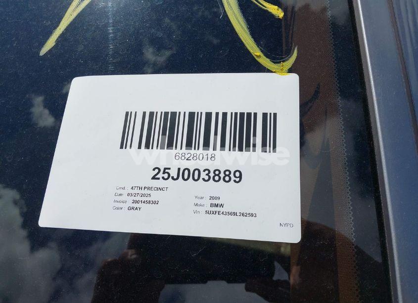 Photo 11 of 2009 Bmw X5 XDRIVE30I (VIN 5UXFE43569L262593)