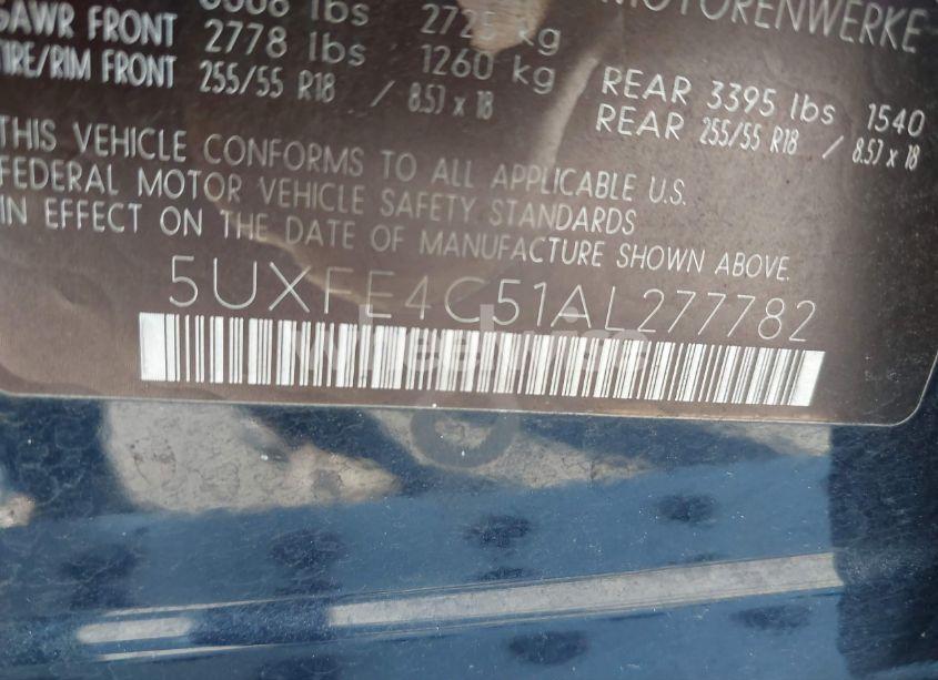 Photo 9 of 2010 Bmw X5 XDRIVE30I (VIN 5UXFE4C51AL277782)