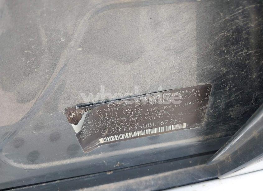 Photo 9 of 2008 Bmw X5 4.8I (VIN 5UXFE83508L167260)