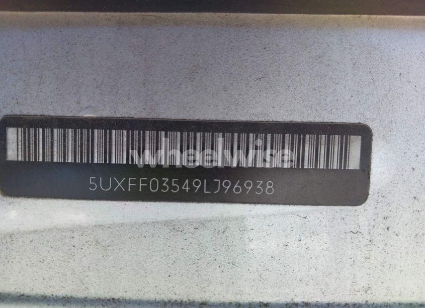 Photo 9 of 2009 Bmw X5 XDRIVE35D (VIN 5UXFF03549LJ96938)