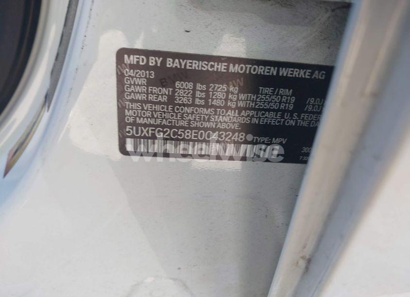 Photo 9 of 2014 Bmw X6 XDRIVE35I (VIN 5UXFG2C58E0C43248)