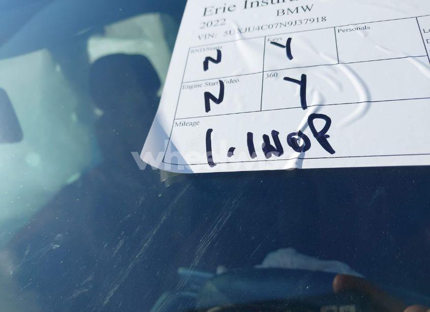 Photo 16 of 2022 Bmw X5 M50I (VIN 5UXJU4C07N9J37918)