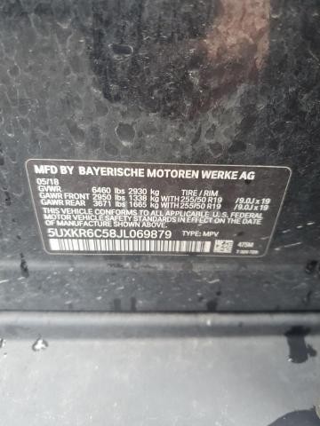 Photo 9 of 2018 BMW X5 XDRIVE50I (VIN 5UXKR6C58JL069879)