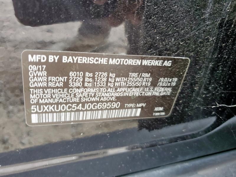 Photo 7 of 2018 BMW X6 SDRIVE35I (VIN 5UXKU0C54J0G69590)