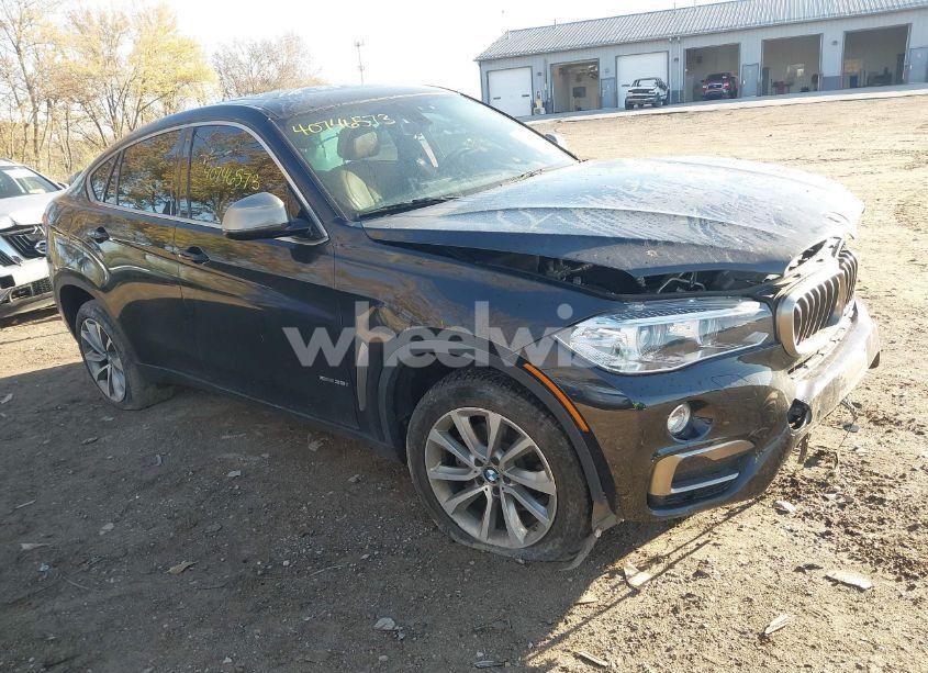 2017 Bmw X6 XDRIVE35I (VIN 5UXKU2C35H0X47330) main photo