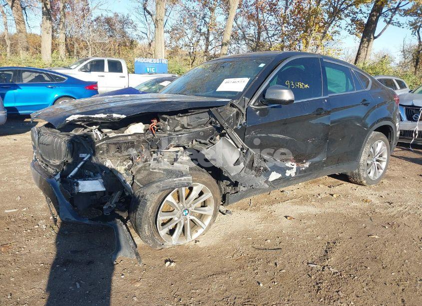 Photo 2 of 2017 Bmw X6 XDRIVE35I (VIN 5UXKU2C35H0X47330)