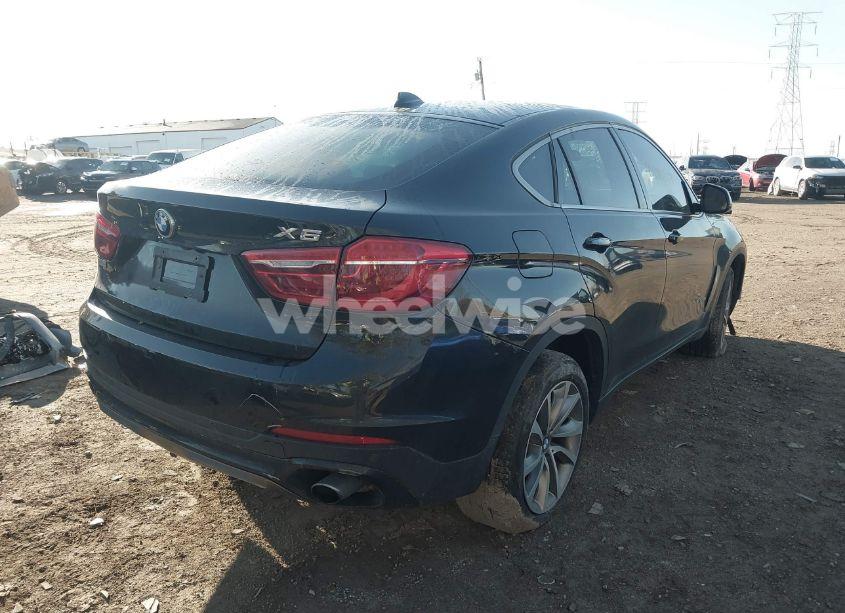 Photo 4 of 2017 Bmw X6 XDRIVE35I (VIN 5UXKU2C35H0X47330)