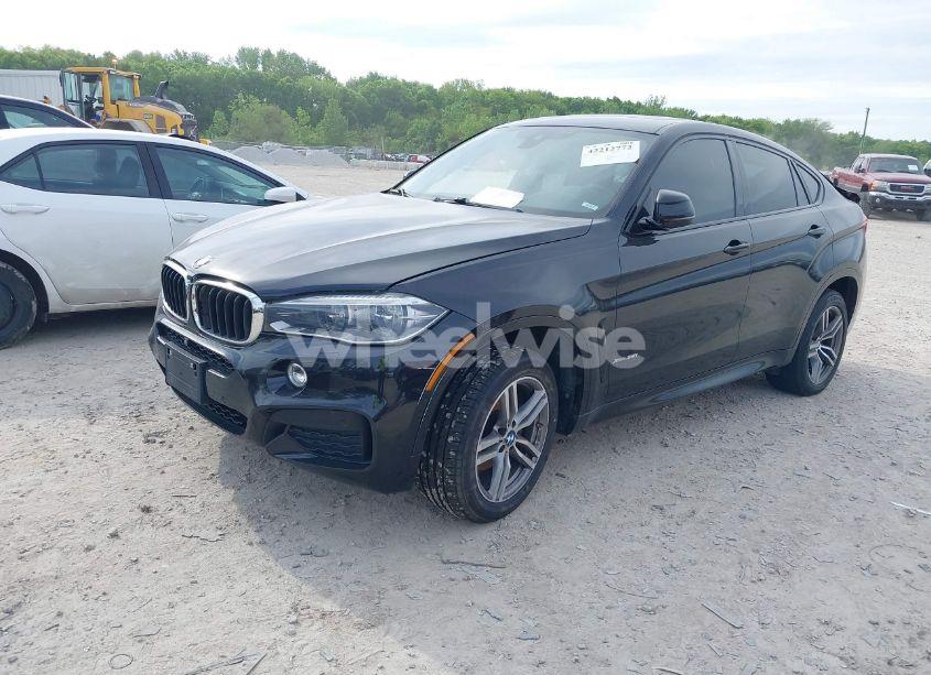 Photo 2 of 2015 Bmw X6 XDRIVE35I (VIN 5UXKU2C50F0N77487)