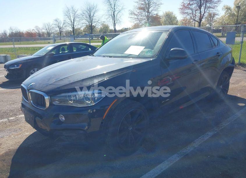 Photo 2 of 2018 Bmw X6 XDRIVE35I (VIN 5UXKU2C55J0Z62780)