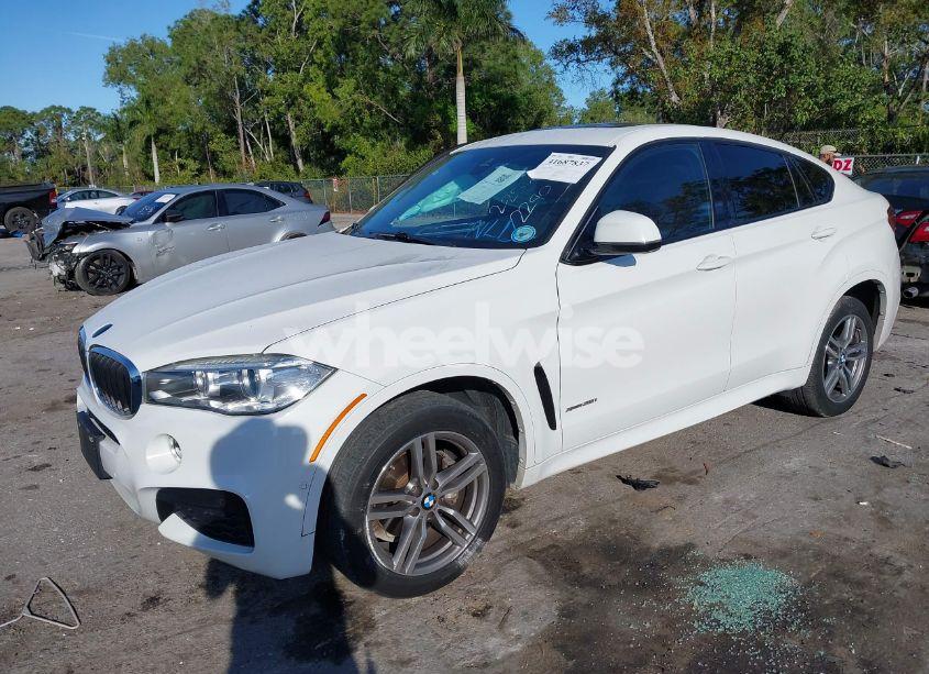 Photo 2 of 2018 Bmw X6 XDRIVE35I (VIN 5UXKU2C5XJ0Z62290)