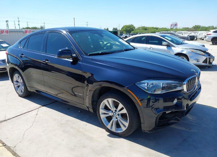 2017 Bmw X6 XDRIVE50I (VIN 5UXKU6C35H0W38616) main photo