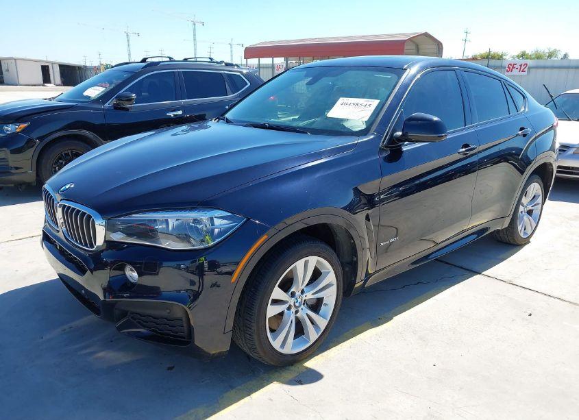 Photo 2 of 2017 Bmw X6 XDRIVE50I (VIN 5UXKU6C35H0W38616)