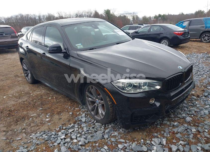 2017 Bmw X6 XDRIVE50I (VIN 5UXKU6C52H0S99587) main photo