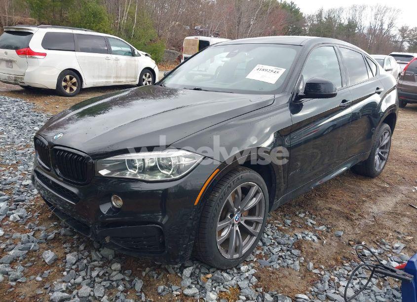 Photo 2 of 2017 Bmw X6 XDRIVE50I (VIN 5UXKU6C52H0S99587)