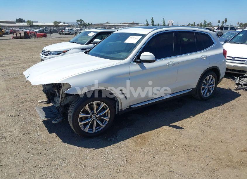 Photo 2 of 2019 Bmw X3 SDRIVE30I (VIN 5UXTR7C56KLF23786)