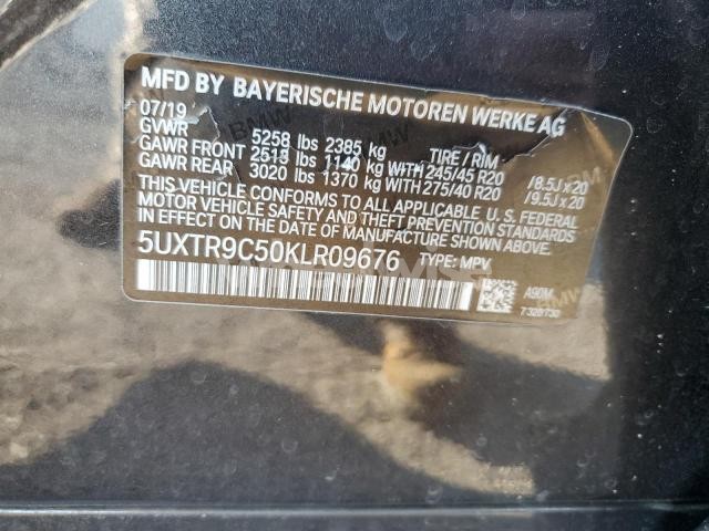 Photo 4 of 2019 BMW X3 XDRIVE30I (VIN 5UXTR9C50KLR09676)