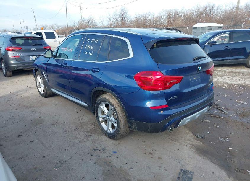 Photo 3 of 2019 Bmw X3 XDRIVE30I (VIN 5UXTR9C51KLP81299)
