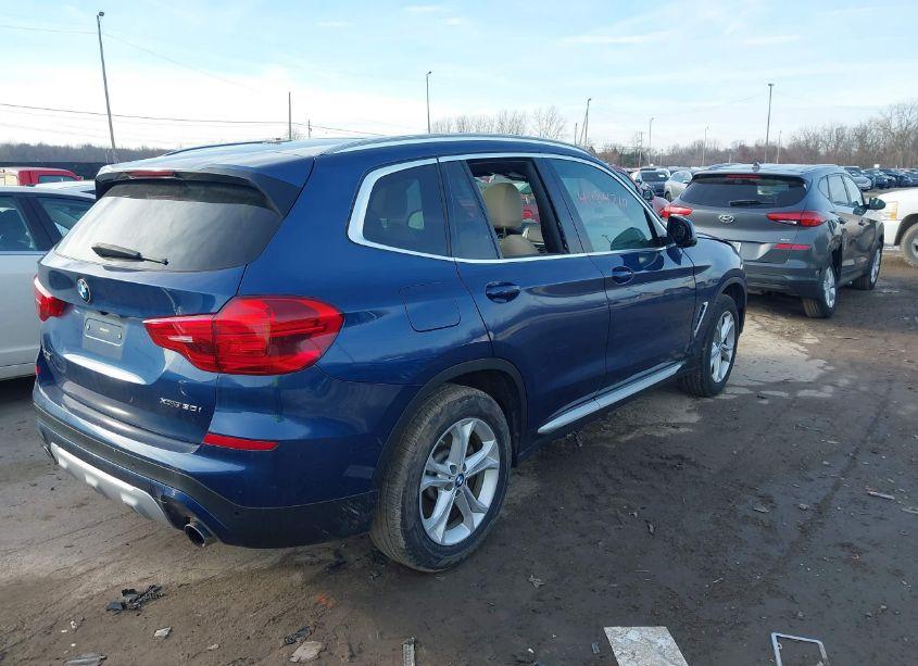 Photo 4 of 2019 Bmw X3 XDRIVE30I (VIN 5UXTR9C51KLP81299)