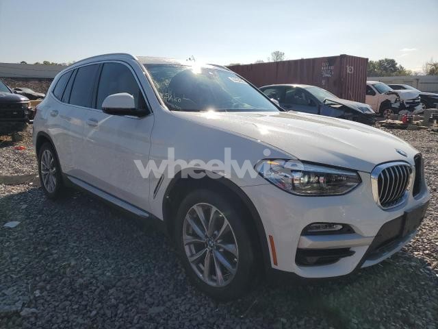 Photo 2 of 2019 BMW X3 XDRIVE30I (VIN 5UXTR9C52KLP86771)
