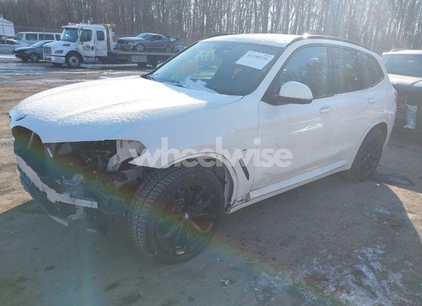 Photo 2 of 2019 Bmw X3 XDRIVE30I (VIN 5UXTR9C56KLE15471)