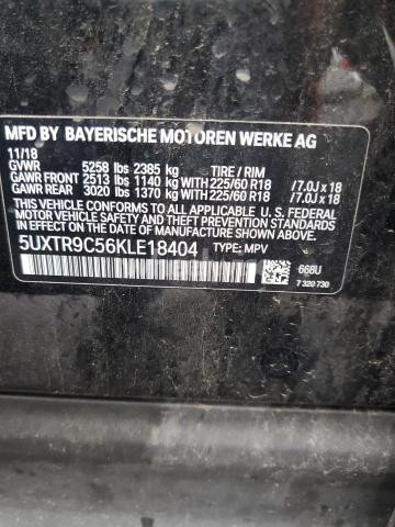 Photo 2 of 2019 BMW X3 XDRIVE30I (VIN 5UXTR9C56KLE18404)