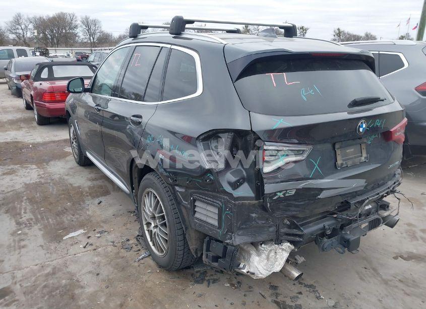 Photo 3 of 2019 Bmw X3 XDRIVE30I (VIN 5UXTR9C59KLR06002)