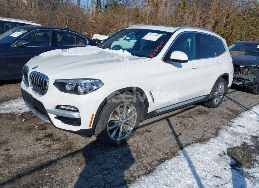 Photo 2 of 2019 Bmw X3 XDRIVE30I (VIN 5UXTR9C5XKLE21645)
